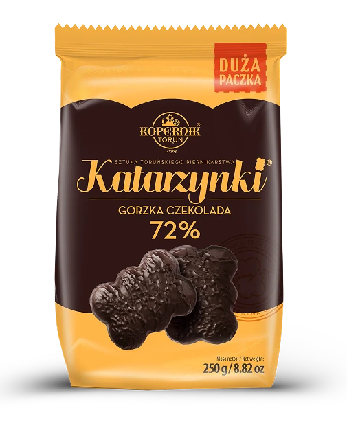 KOPERNIK Katarzynki w czekoladzie deserowej